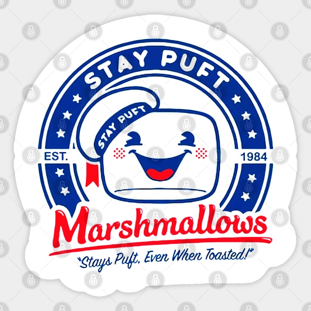 Stay Puft Marshmallows 1984 Sticker by RileyDixon